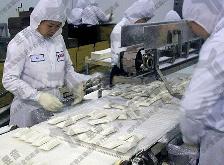 軟啟動裝置在食品輸送機的應(yīng)用