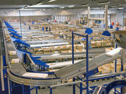 自動分揀機(jī)系統(tǒng)提高順豐速運(yùn)員工工作效率