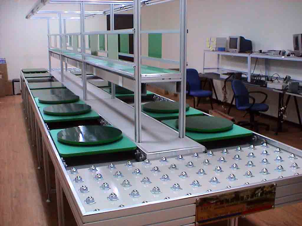 自動化流水線線體轉(zhuǎn)彎處設(shè)計方案