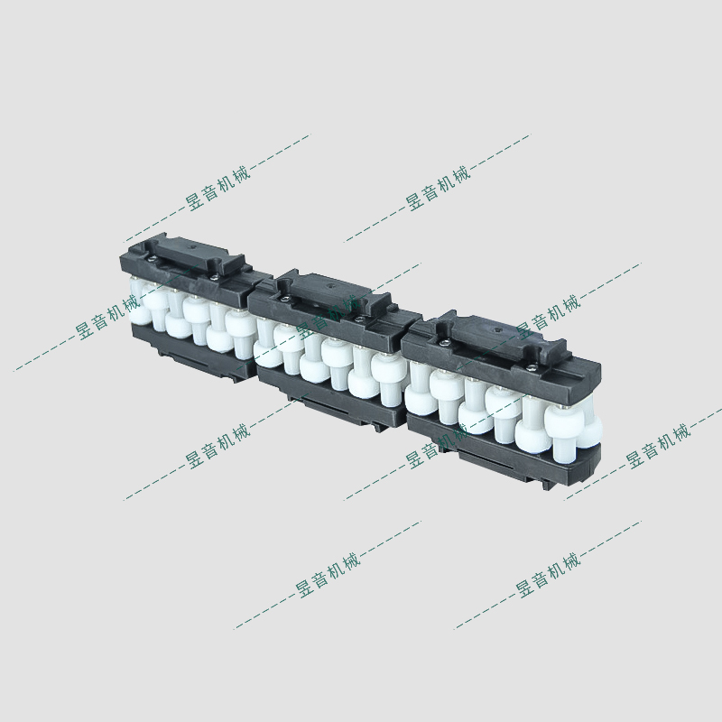 單排轉(zhuǎn)彎分道滾珠護欄